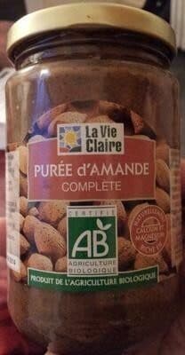 Purée d'amande complète
