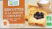 Biscotte à la farine complete