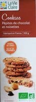 Cookies pépites de chocolat et noisettes