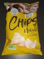 Chips nature salée au Sel de Guérande
