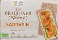 Les craquines nature sarrasin
