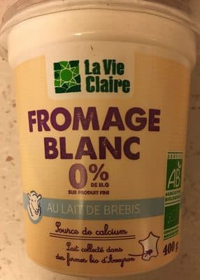 Fromage blanc 0% au lait de brebis