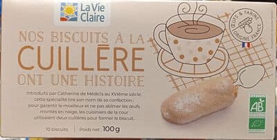 Nos biscuits à la CUILLÈRE
