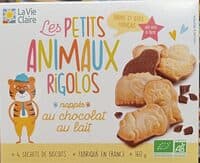 Les P'tits Animaux Nappés Chocolat au Lait