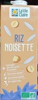 Boisson riz noisettes