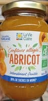 Confiture allégée d’abricot