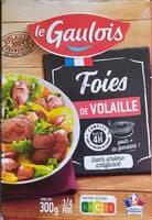 Foies de volailles confits