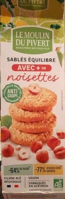 Sablés Équilibre noisette