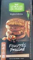 Biscuits fourrés au Praliné
