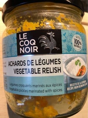 Achards de légumes