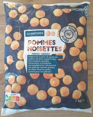 Pommes noisettes