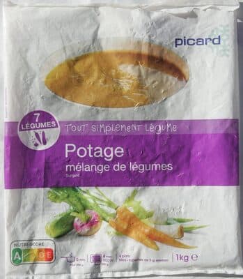Potage mélange de légumes