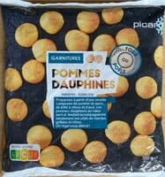Pommes dauphines préfrites surgelées