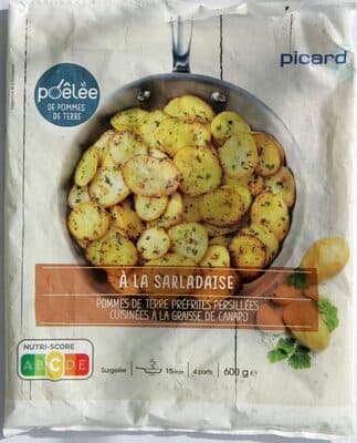 Poêlée de pommes de terre à la Sarladaise