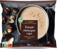 Potage châtaignes cèpes