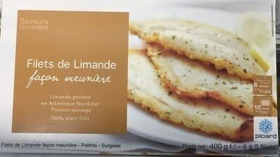 Filets de Limande Meunière