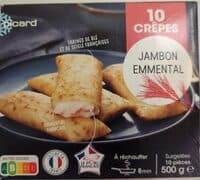 10 Crêpes Jambon Emmental