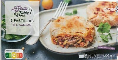 2 Pastillas à l'agneau