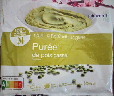 Purée de pois cassé