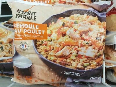Semoule au poulet