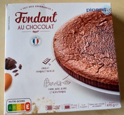 fondant au chocolat