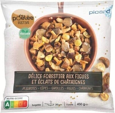 Délice forestier aux figues, éclats de châtaignes