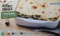 Lasagnes saumon, epinard