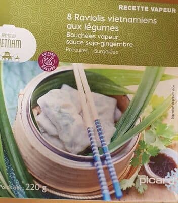 Raviolis vietnamiens aux légumes
