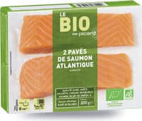 Pavés de saumon Atlantique Bio
