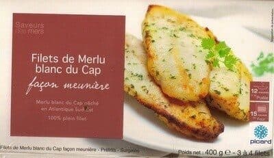 Filet de Merlu blanc du Cap façon meunière