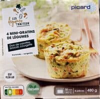 Mini gratin de legumes