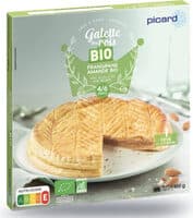 Galette des rois frangipane amande bio