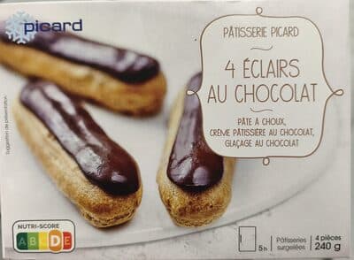 4 Éclairs au Chocolat