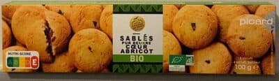 Sablés pur beurre cœur abricot