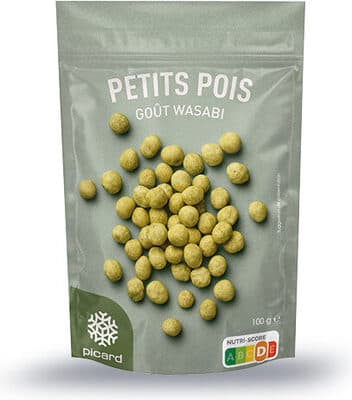 Petit pois goût wasabi
