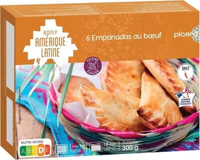 6 Empanadas au bœuf