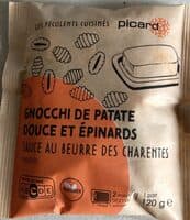 Gnocchi de patate douce et épinards