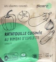 Ratatouille cuisinée au piment d’espelette