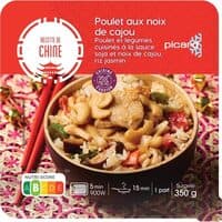 Poulet aux noix de cajou Cuisine Evasion