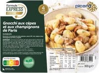 Gnocchi aux cèpes et aux champignons de Paris