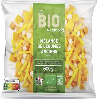 Mélange de légumes anciens bio