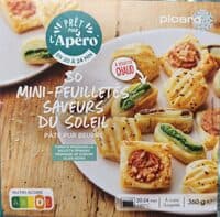 30 mini-feuilletés saveur du soleil