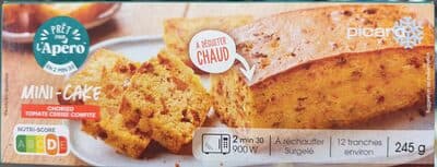 Mini-cake chorizo tomate cerise confite