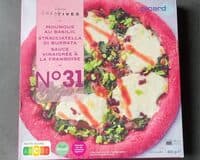 Pizza Houmous au basilic / stracciatella Di Burrata