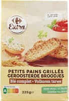 Petits pains grilles