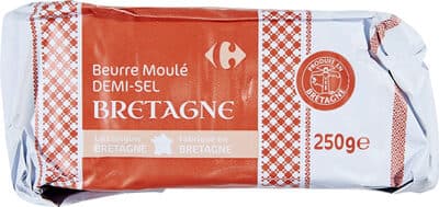 BEURRE MOULÉ DE Bretagne Demi sel