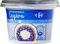 Crème fraîche épaisse légère