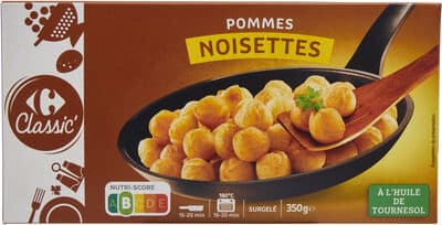 Pommes noisettes