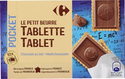 Les Tablettes POCKET CHOCOLAT AU LAIT