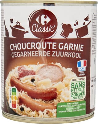 Choucroute garnie Pur Porc